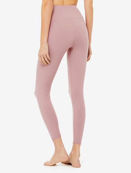 Alo Yoga high-waist airbrush Capri 7/8 leggings in printed pink - Size XS |  eBay